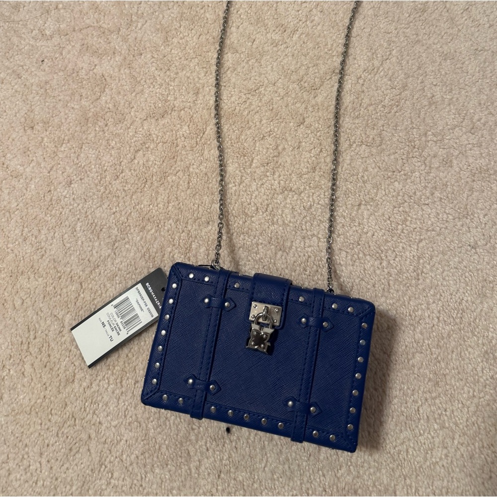 BCBG Studded Trunk Clutch